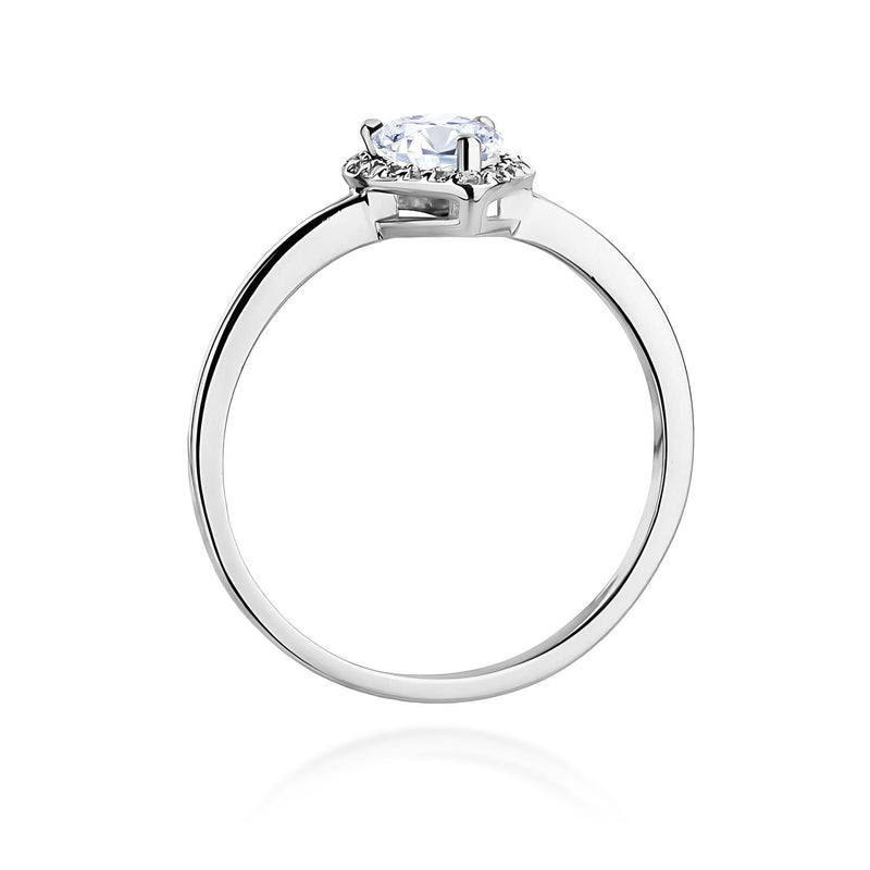 Inel Aur 9K cu Diamante de Laborator 0.75 ct, imaginea 7 din 8