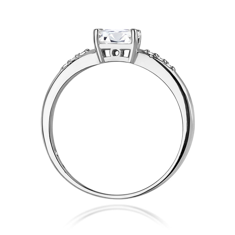 Inel Aur 9K cu Diamante de Laborator 0.43 ct, imaginea 7 din 8
