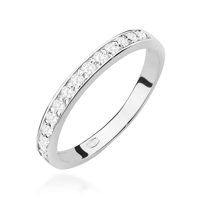Inel Aur 9K cu Diamante de Laborator 0.20 ct, imaginea 5 din 8