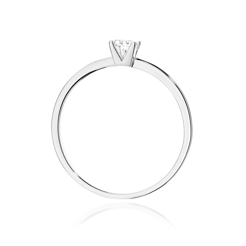 Inel Aur 9K cu Diamant de Laborator 0.15 ct, imaginea 7 din 8