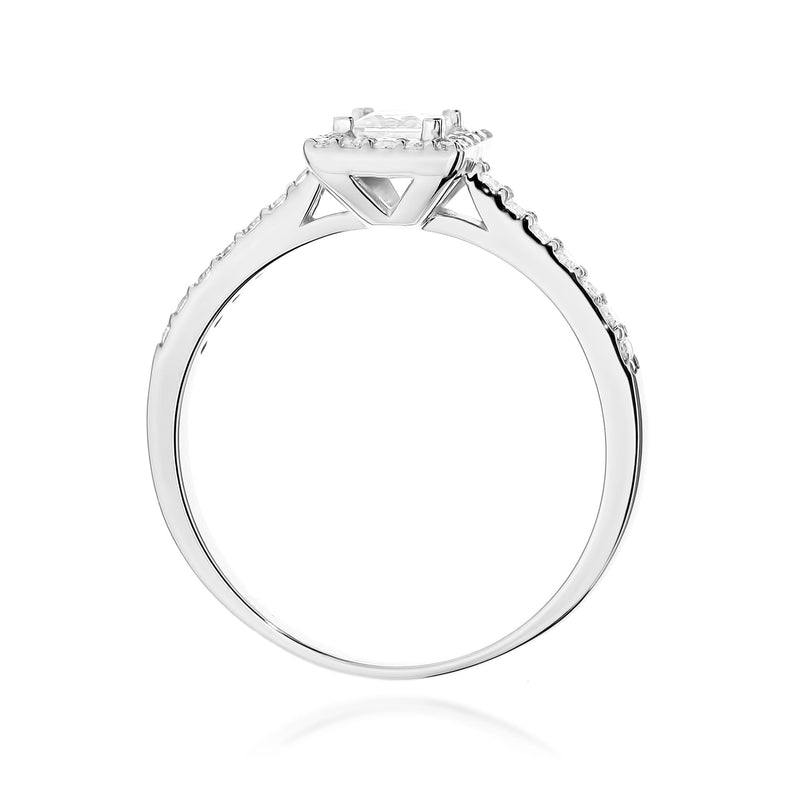 Inel Aur 9K cu Diamante de Laborator 0.50 ct, imaginea 7 din 8