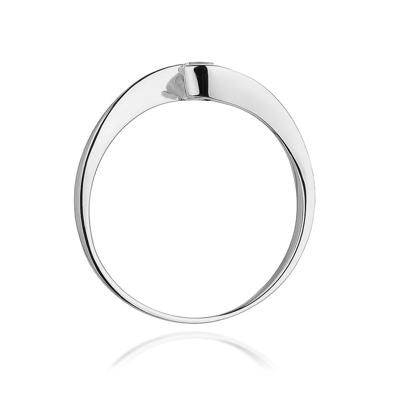 Inel Aur 9K cu Diamant de Laborator 0.13 ct, imaginea 7 din 8