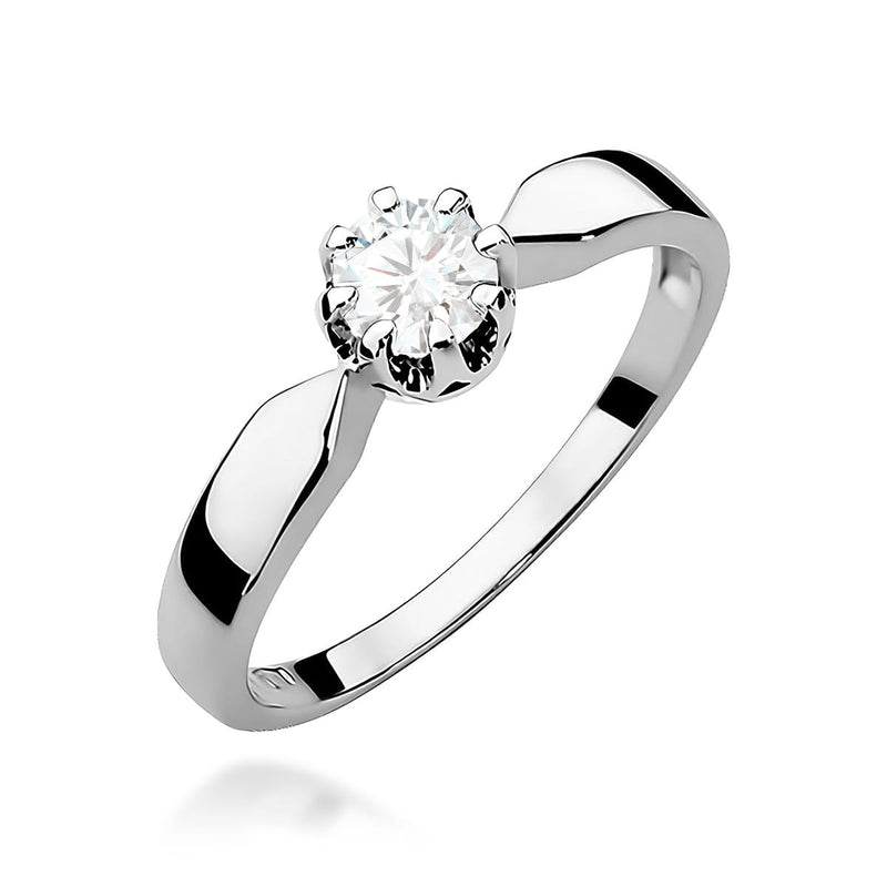 Inel Aur 9K cu Diamant de Laborator 0.40 ct, imaginea 4 din 6