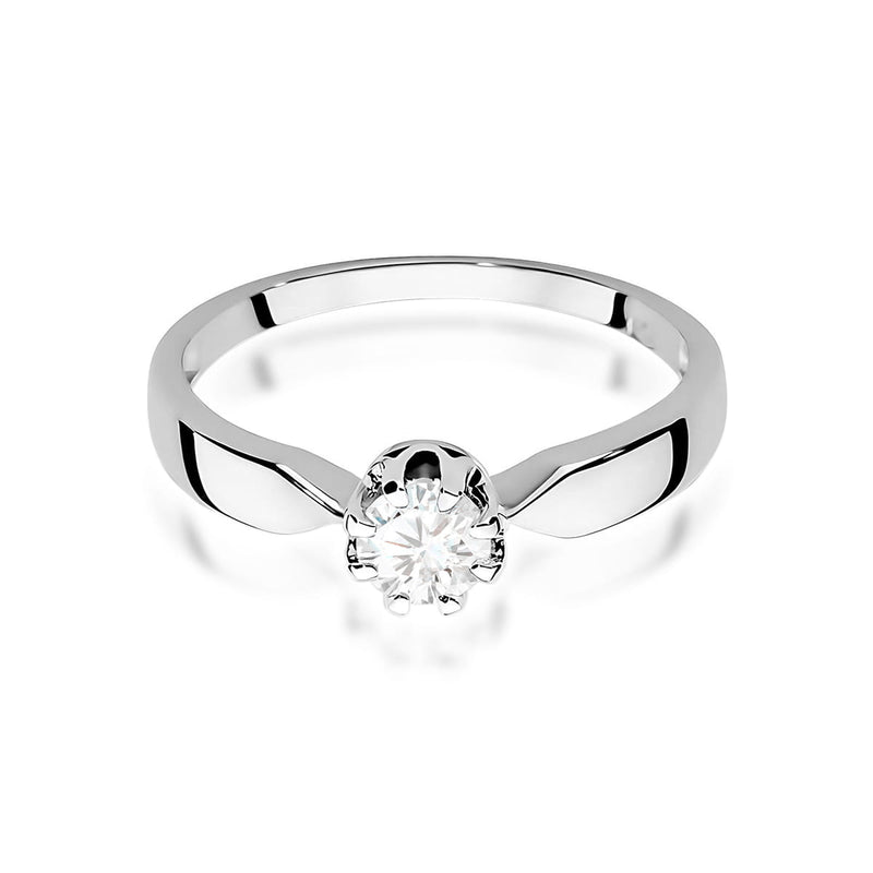 Inel Aur 9K cu Diamant de Laborator 0.40 ct, imaginea 5 din 6