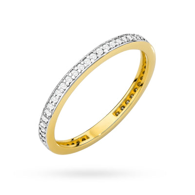 Inel Aur 9K cu Diamant Natural