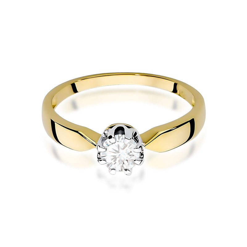 Inel Aur 14K cu Diamant de Laborator 0.50 ct, imaginea 2 din 9