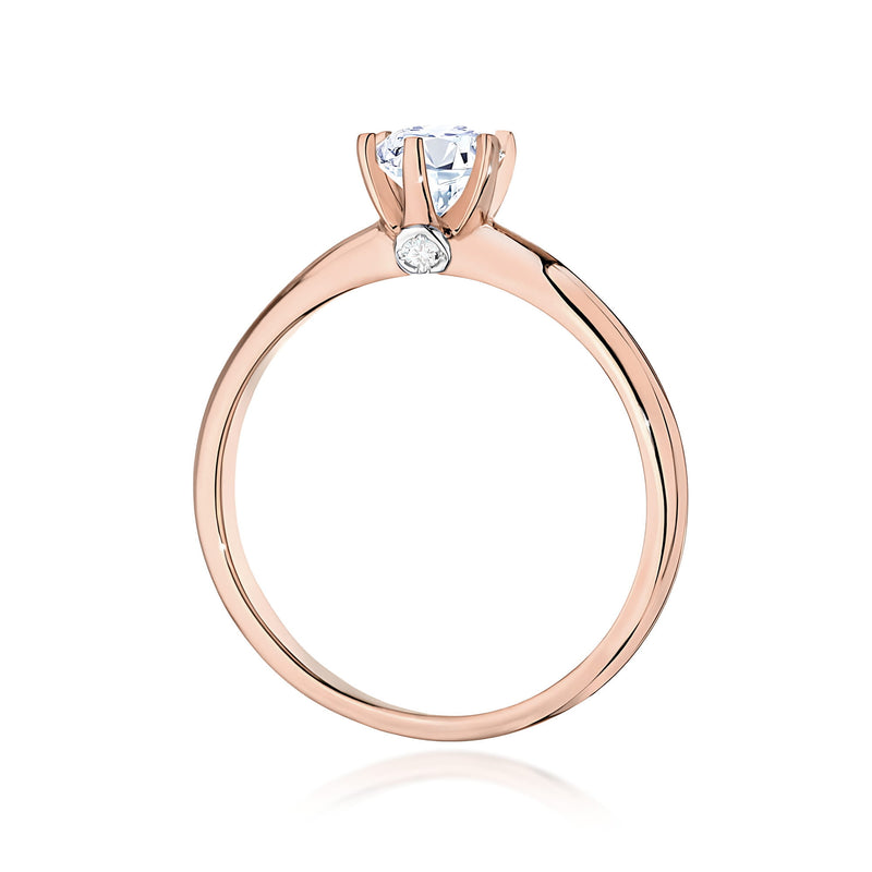 Inel Aur 14K cu Diamante de Laborator 0.54 ct, imaginea 7 din 12