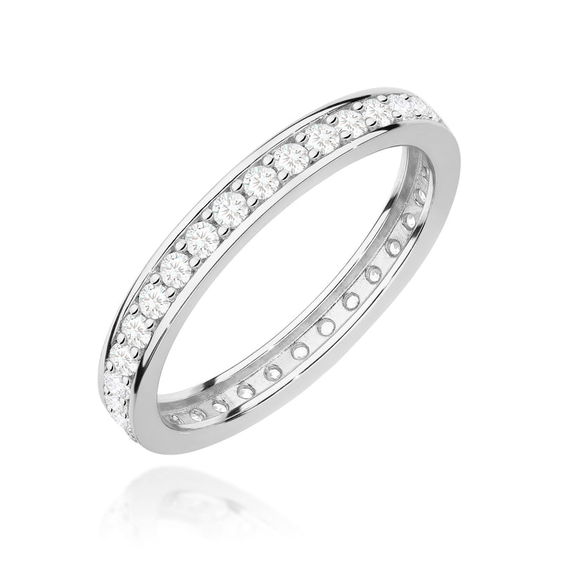 Inel Aur 14K cu Diamante Naturale 0.46 ct, imaginea 7 din 9