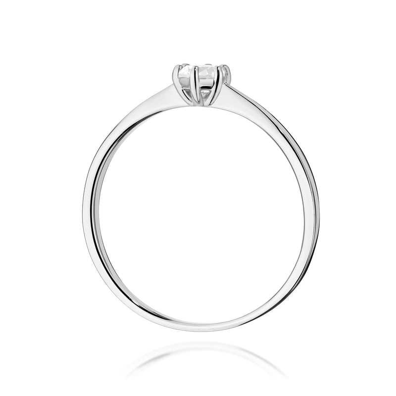 Inel Aur 9K cu Diamant de Laborator 0.20 ct, imaginea 7 din 8