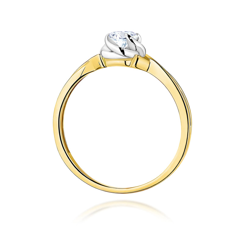 Inel Aur 14K cu Diamant de Laborator 0.30 ct, imaginea 3 din 12