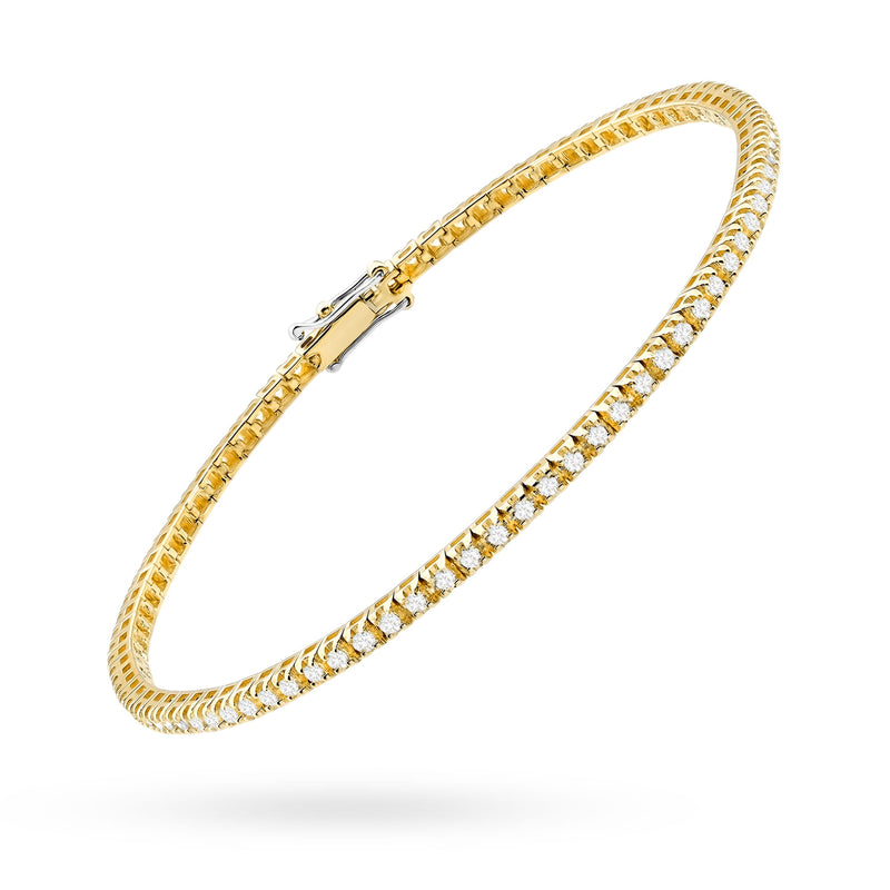 Bratara Aur 14K cu Diamante Naturale 1.15 ct, imaginea 2 din 6