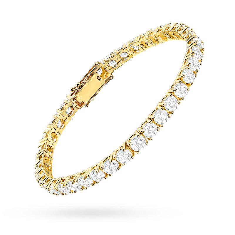 Bratara Aur 14K cu Diamante Naturale 10.25 ct, imaginea 2 din 6