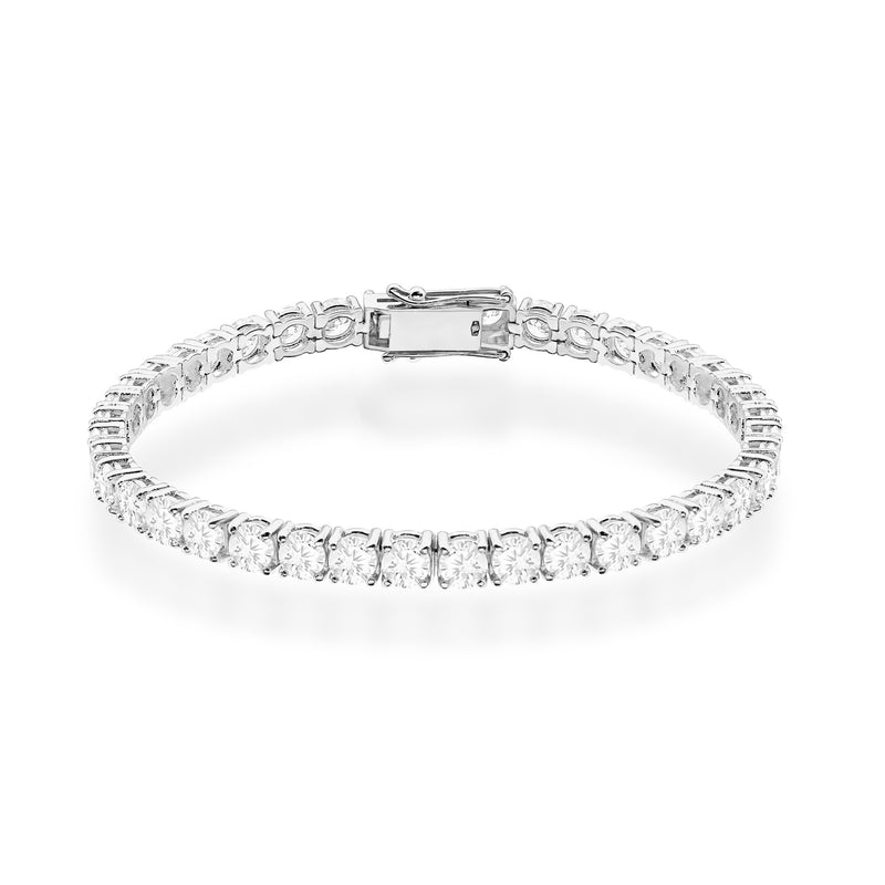 Bratara Aur 14K cu Diamante de Laborator 9.25 ct, imaginea 4 din 6