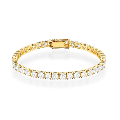 Bratara Aur 14K cu Diamante de Laborator 10.25 ct