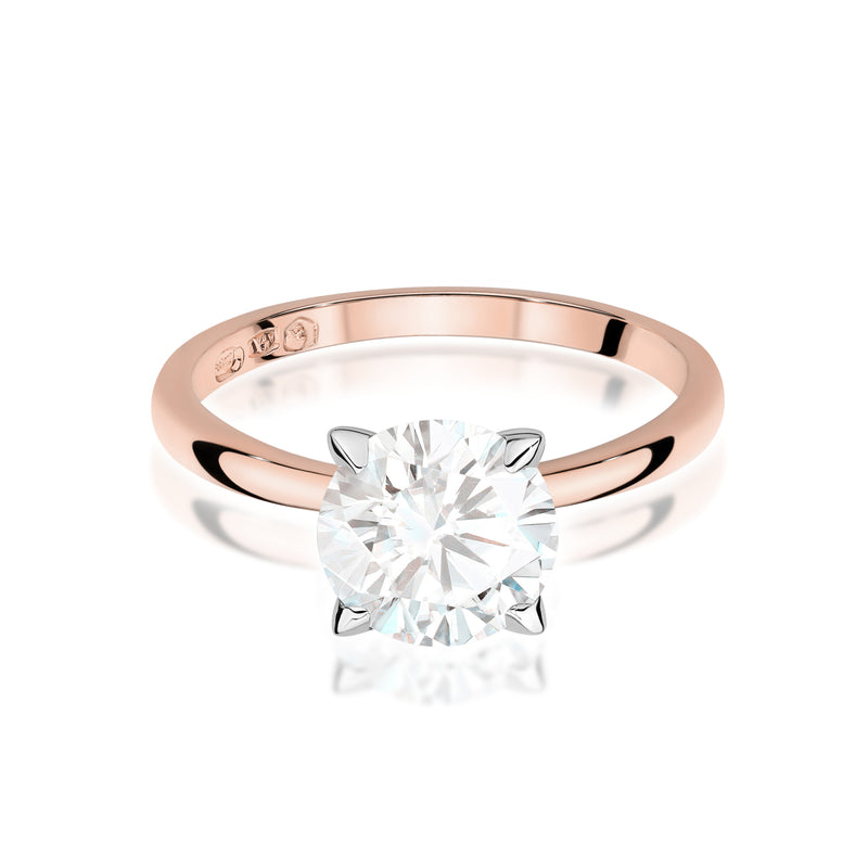 Inel Aur 14K cu Diamant de Laborator 2.00 ct, imaginea 6 din 12