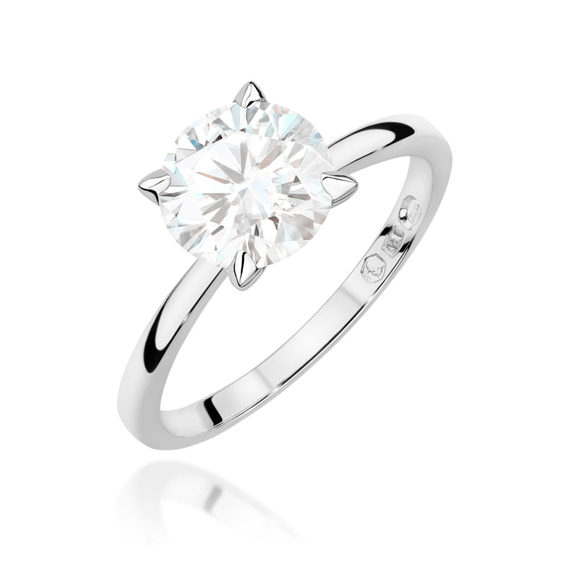 Inel Aur 14K cu Diamant de Laborator 2.00 ct, imaginea 9 din 12