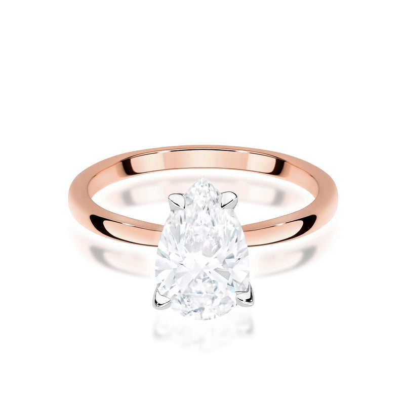 Inel Aur 14K cu Diamant de Laborator 1.50 ct, imaginea 6 din 12