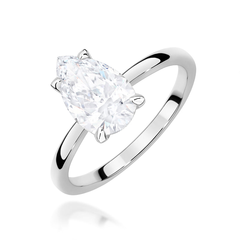 Inel Aur 9K cu Diamant de Laborator 1.50 ct, imaginea 5 din 8