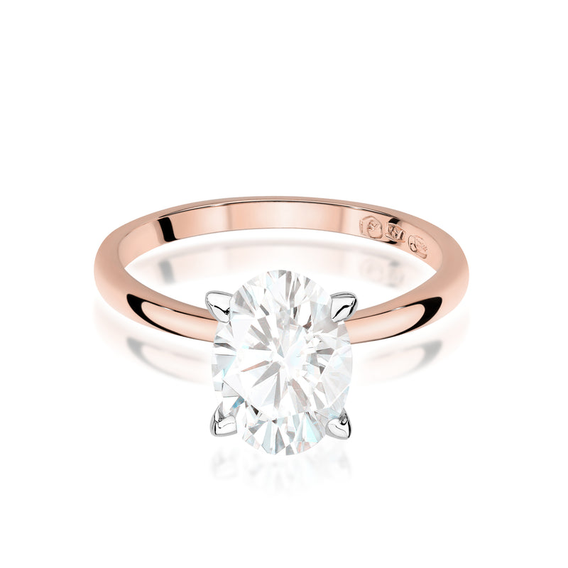Inel Aur 14K cu Diamant de Laborator 1.50 ct, imaginea 6 din 12