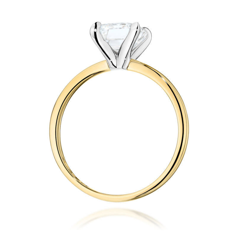 Inel Aur 9K cu Diamant de Laborator 1.50 ct, imaginea 3 din 12
