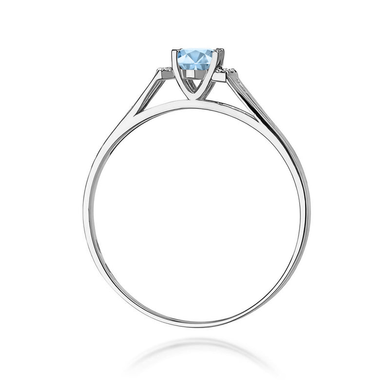 Inel Aur 14K cu Diamante de Laborator 0.55 ct, imaginea 11 din 12