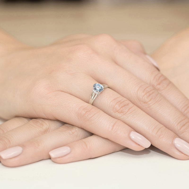Inel Aur 14K cu Diamante de Laborator 0.55 ct, imaginea 12 din 12