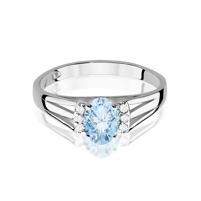 Inel Aur 14K cu Diamante de Laborator 0.55 ct, imaginea 10 din 12