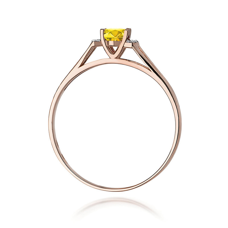 Inel Aur 14K cu Diamante de Laborator 0.55 ct, imaginea 7 din 12