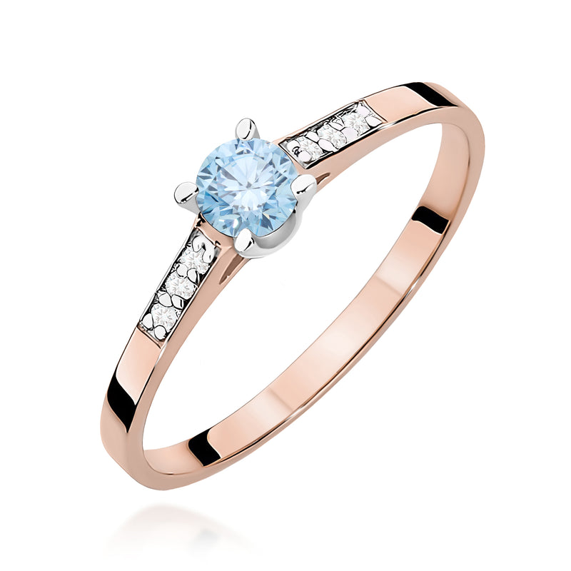 Inel Aur 14K cu Diamante de Laborator 0.21 ct, imaginea 5 din 12