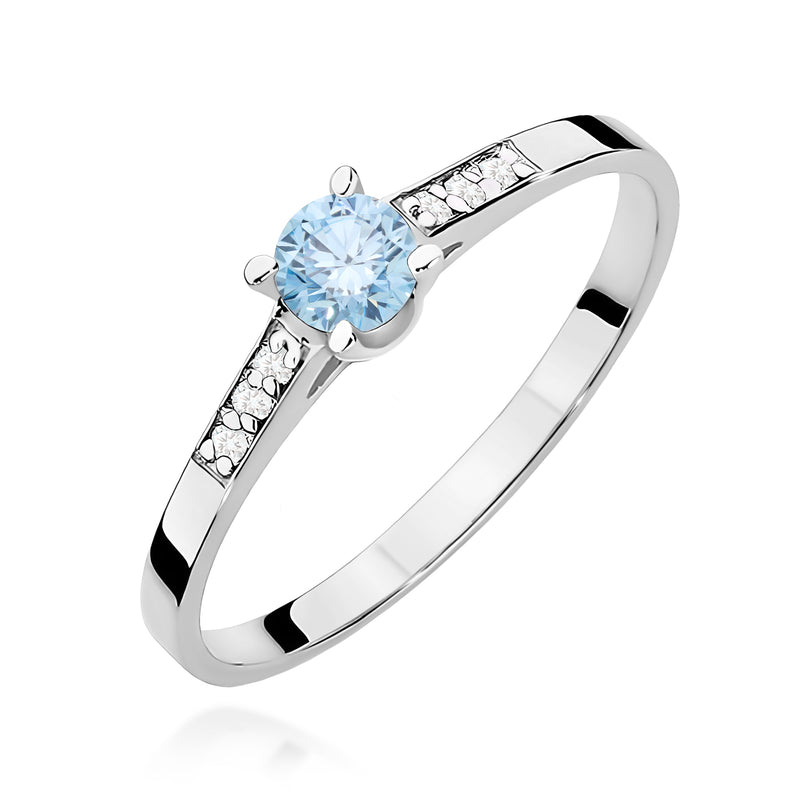 Inel Aur 14K cu Diamante de Laborator 0.21 ct, imaginea 9 din 12