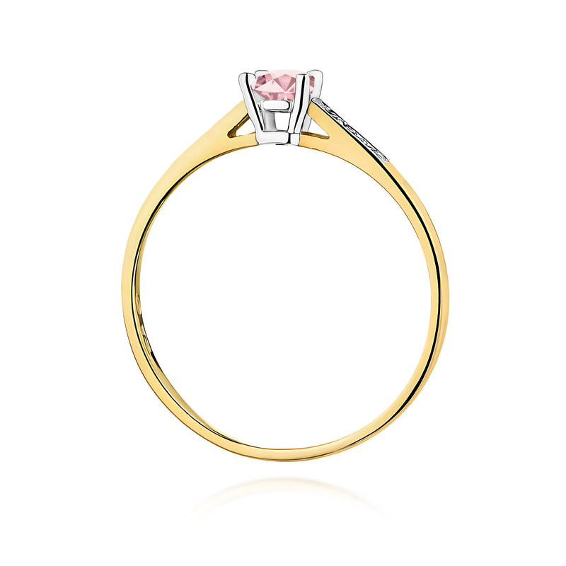 Inel Aur 14K cu Diamante de Laborator 0.21 ct, imaginea 3 din 12