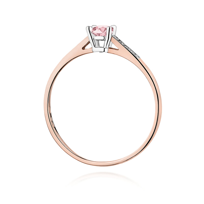 Inel Aur 14K cu Diamante de Laborator 0.21 ct, imaginea 7 din 12