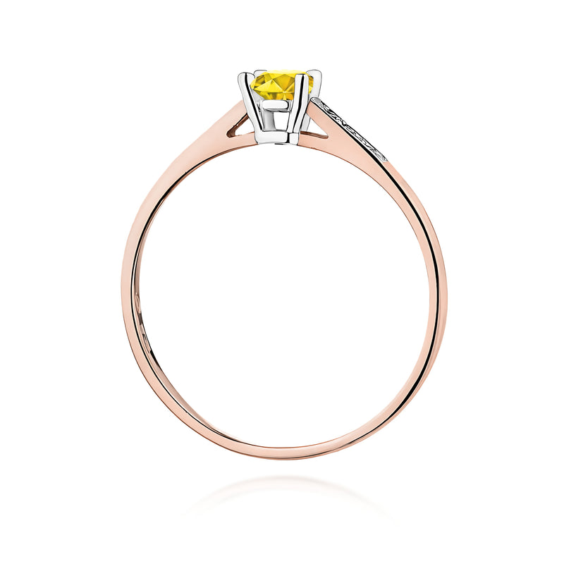 Inel Aur 14K cu Diamante de Laborator 0.21 ct, imaginea 7 din 12