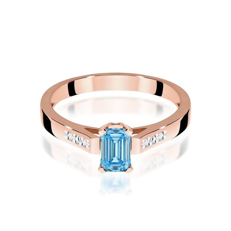 Inel Aur 14K cu Diamante de Laborator 0.54 ct, imaginea 6 din 12