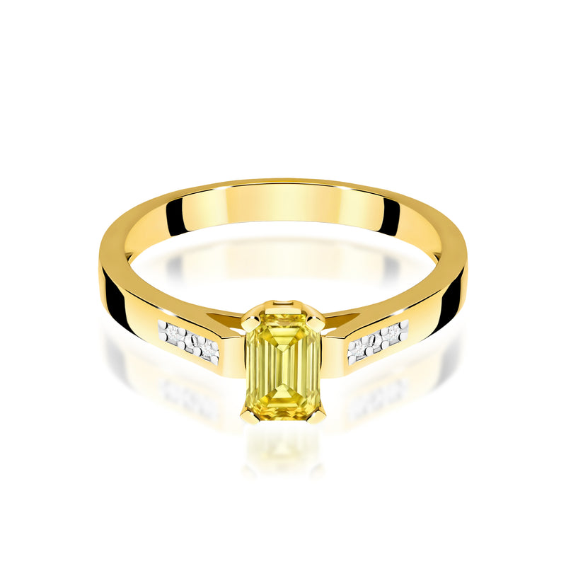 Inel Aur 14K cu Diamante de Laborator 0.54 ct, imaginea 2 din 12