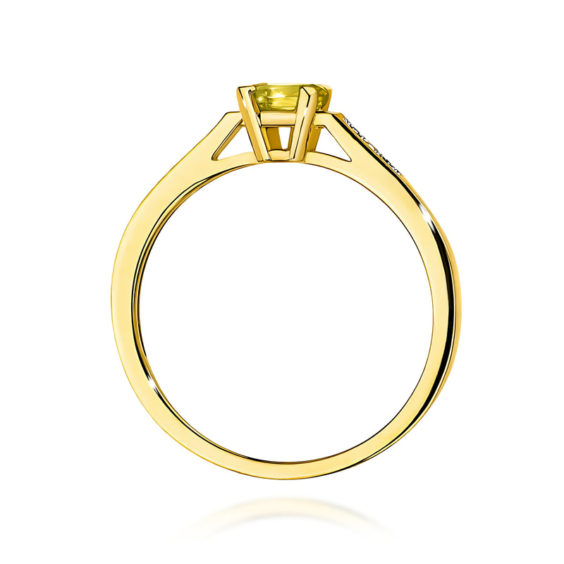 Inel Aur 14K cu Diamante de Laborator 0.54 ct, imaginea 3 din 12
