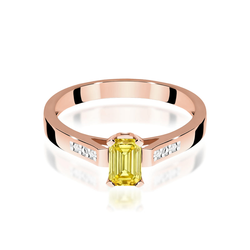 Inel Aur 14K cu Diamante de Laborator 0.54 ct, imaginea 6 din 12