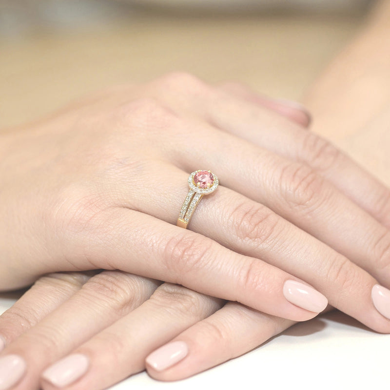 Inel Aur 14K cu Diamante de Laborator 0.70 ct, imaginea 4 din 12