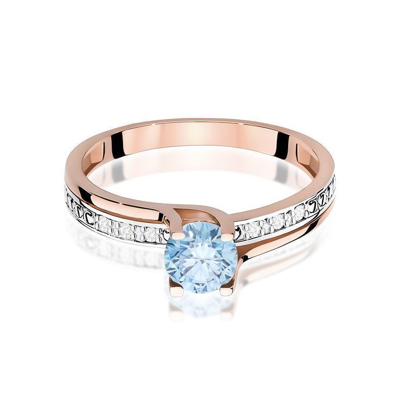 Inel Aur 14K cu Diamante de Laborator 0.53 ct, imaginea 6 din 12