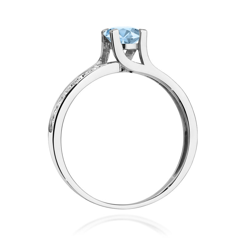 Inel Aur 14K cu Diamante de Laborator 0.53 ct, imaginea 10 din 12