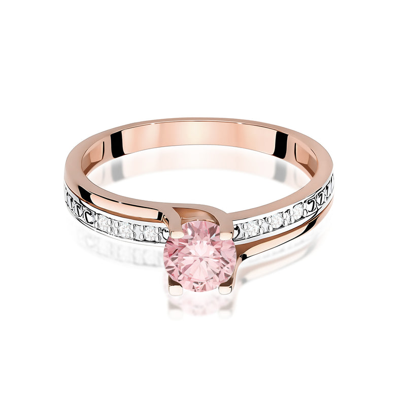Inel Aur 14K cu Diamante de Laborator 0.53 ct, imaginea 6 din 12