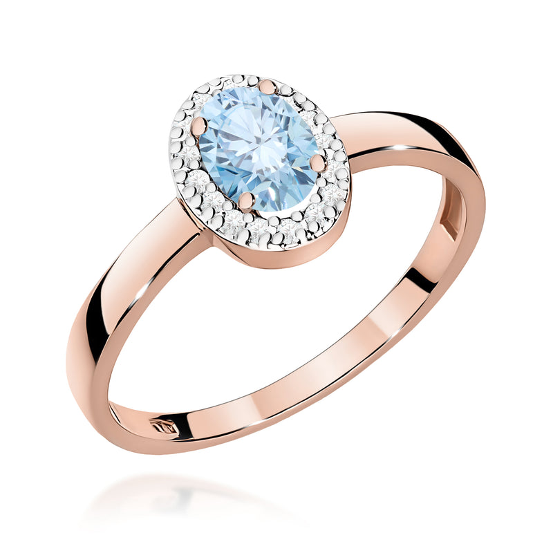 Inel Aur 14K cu Diamante de Laborator 0.58 ct, imaginea 5 din 12