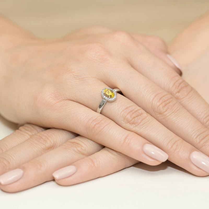 Inel Aur 14K cu Diamante de Laborator 0.58 ct, imaginea 12 din 12