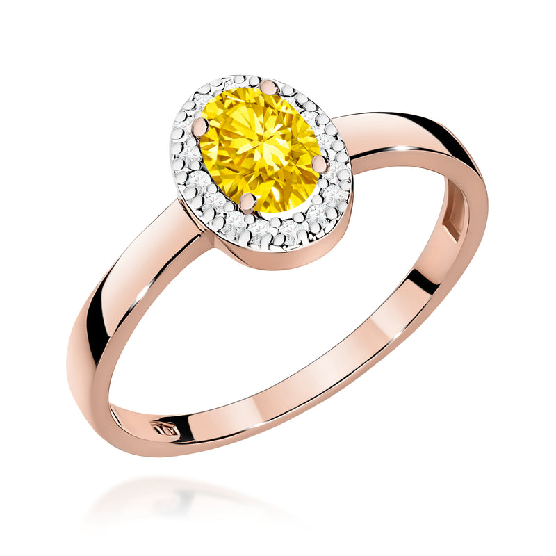 Inel Aur 14K cu Diamante de Laborator 0.58 ct, imaginea 5 din 12