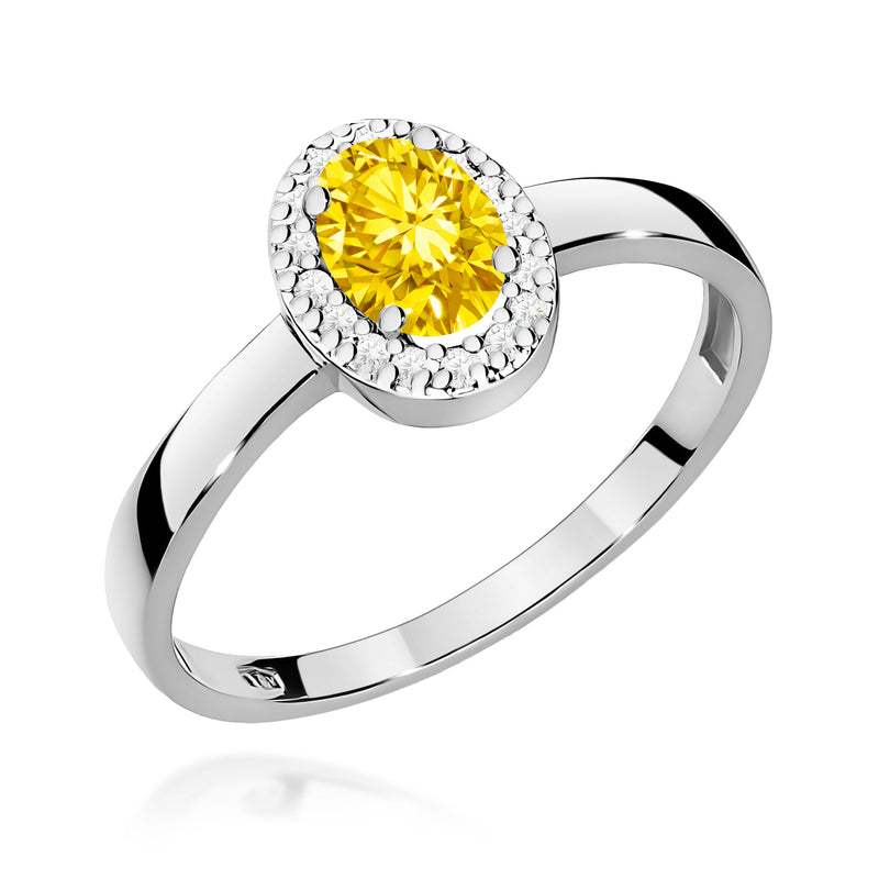 Inel Aur 14K cu Diamante de Laborator 0.58 ct, imaginea 9 din 12