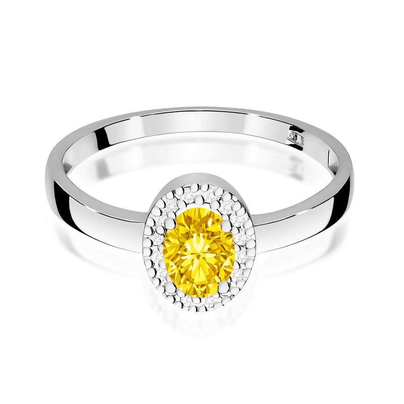 Inel Aur 14K cu Diamante de Laborator 0.58 ct, imaginea 10 din 12