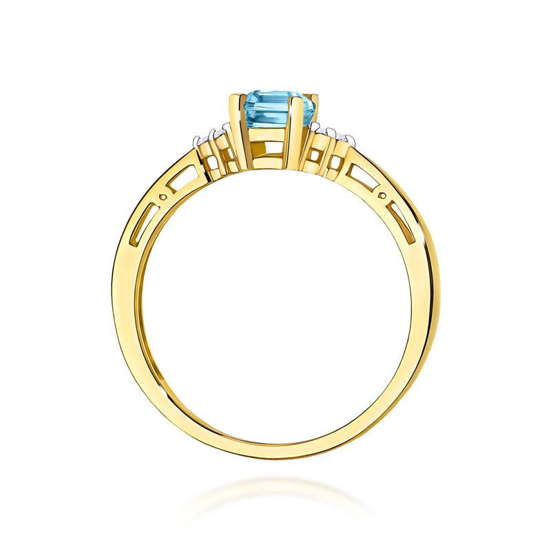 Inel Aur 14K cu Diamante de Laborator 0.53 ct, imaginea 3 din 12