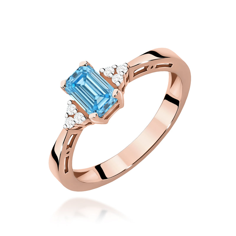 Inel Aur 14K cu Diamante de Laborator 0.53 ct, imaginea 5 din 12