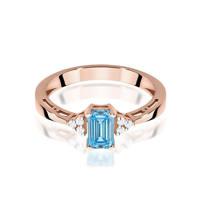 Inel Aur 14K cu Diamante de Laborator 0.53 ct, imaginea 6 din 12