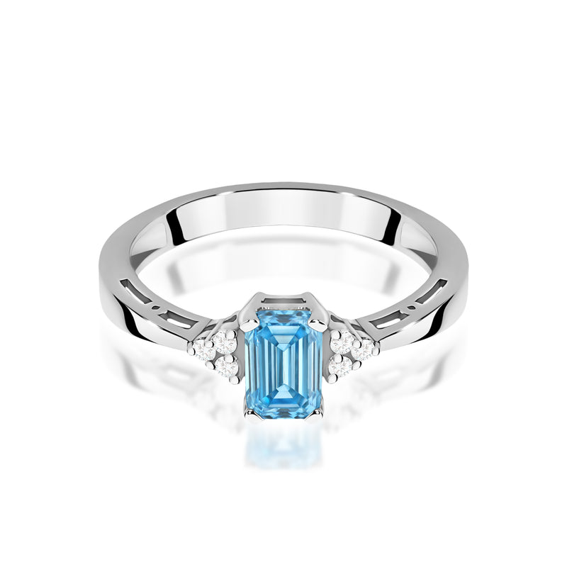 Inel Aur 14K cu Diamante de Laborator 0.53 ct, imaginea 10 din 12